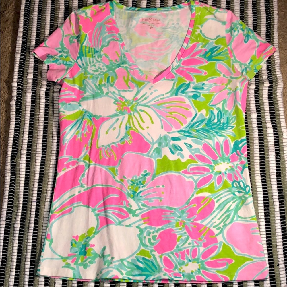 Lilly Pulitzer Floral Shirt